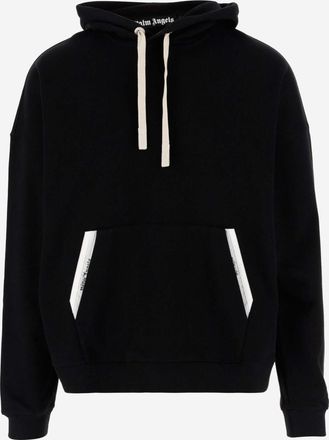 Palm Angels Black Logo Hoodie