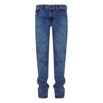 Diesel 1979 Sleenker Blauwe Denim Jeans