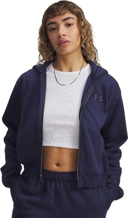 Under Armour Dames/Dames Fleece Full Zip Hoodie (Blauw)
