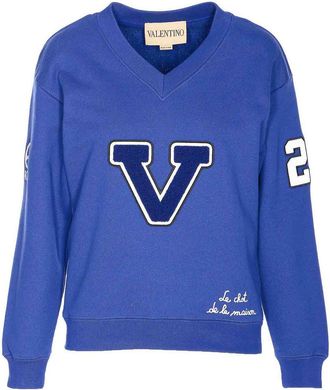 Valentino Garavani Oidered Le Chat De La Maison Sweatshirt