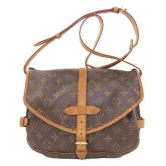 Louis Vuitton Pre-owned Cross Body Bags, female, Brown, Size: ONE SIZE Pre-owned Cross Body Bag