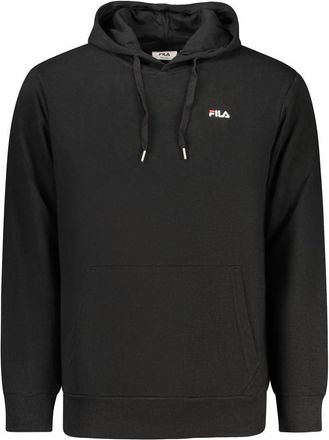 Fila Zwarte Katoenen Heren Hoodie