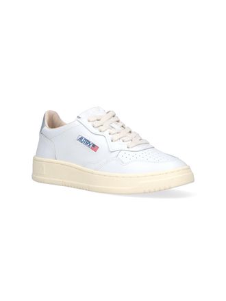 Autry Leather Low-Top Sneaker - White