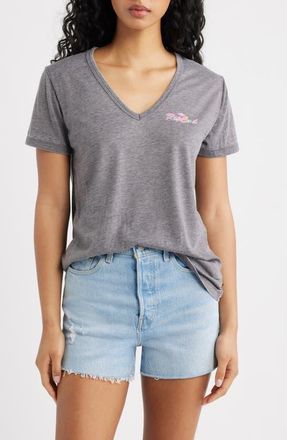 Rip Curl Layday Logo T-Shirt in Washed Black at Nordstrom, Size X-Small