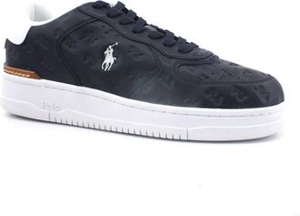 Ralph Lauren Sneaker - Heren - Sneakers - Blauw - 40 EU - Leer - Schoenen