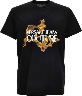 Versace Jeans Couture T-shirts en Polos - Heren - T-shirts - Zwart - S - Tops