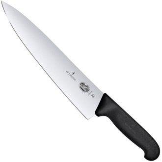 Victorinox by Swiss Army Cuchillo De Cocina Universal Fibrox Con Hoja Ancha, Longitud 250/380 Mm