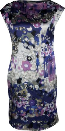 Erdem Jurk met abstract patroon - Blauw