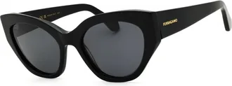 Ferragamo SF1107S 001 Black/Dark Grey