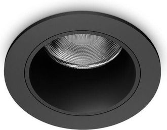 Ideal Lux Quark led Recessed Downlight Black 3000K - Ideal Lux