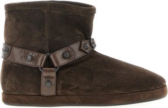 Balenciaga Alaska Soft Stivali E Stivaletti Marrone-Donna