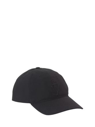 J.W.Anderson Black Logo Baseball Hat
