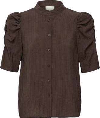 Ichi Ichi, Overhemden, Dames, Bruin, L, Blouse