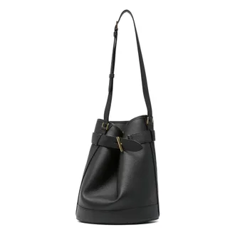 Tom Ford Tassen, Dames, Zwart, ONE Size, Leer, Tara Medium Bucket Bag