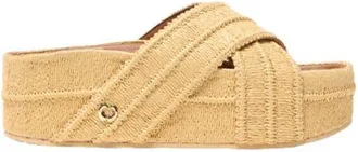 Maje Platform sandals in Beige at Nordstrom, Size 36