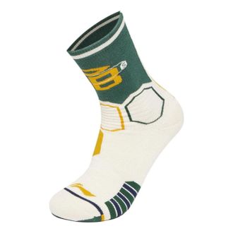 Li-Ning BadFive Mid Cut Sock Green Yellow AWLT053-11