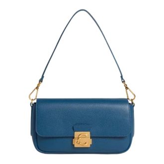 Coccinelle Shoulder Bags, female, Blue, Size: ONE SIZE Top Handle Shoulder Bag