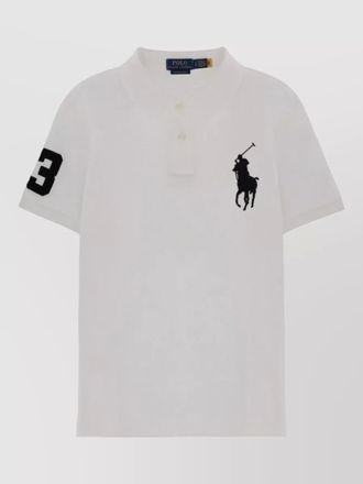 Polo Ralph Lauren short sleeve polo shirt number patch