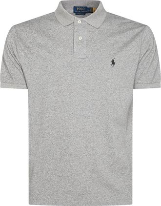 Polo Ralph Lauren Grey Cotton Polo Shirt