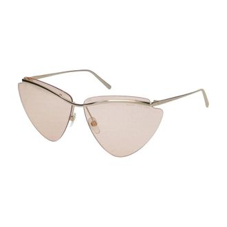 Marc Jacobs Sunglasses, female, Yellow, Size: 66 MM Gold Sunglasses Style 453/S