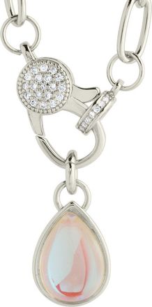 Sterling Forever Cz Tay Necklace