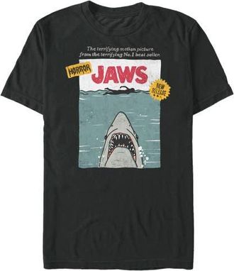 Jaws Mens Jaws Classic Poster Sketch Graphic T-Shirt in Black at Nordstrom, Size Xxx-Large