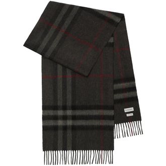 Burberry Check Cashmere Scarf
