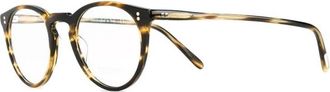 Oliver Peoples OMalley Optical Frame - Heren - Brillen - Bruin - 47 MM - Accessoires
