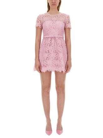 Self Portrait Lace Mini Dress