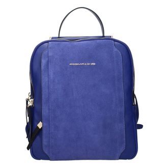 Piquadro Dames, Tassen, Blauw, Maat: ONE Size Leer