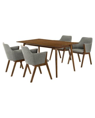 Armen Living Westmont And Renzo 5Pc Dining Set