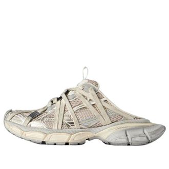 Balenciaga (WMNS) Balenciaga 3xl Extreme Laces Mule in Eggshell Beige 837570W3XLW9191