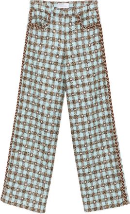 Giuseppe Di Morabito Pantaloni a quadretti - Blu