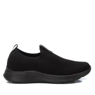 Xti Womens Technical Fabric Sneakers In Black