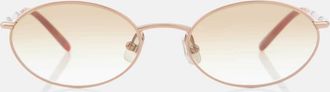 Brunello Cucinelli Timeless Reflections round sunglasses