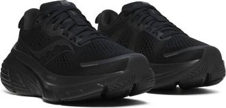 Saucony Womens Guide 18 Shoes In Triple Black