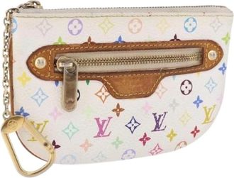 Louis Vuitton Pre-owned Monogram Multicolor Pouch - Dames - Vintage Accessoires - Veelkleurig - ONE Size - Leer - Vintage