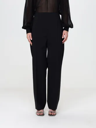 Alberta Ferretti Pantaloni skinny a vita alta in misto lana