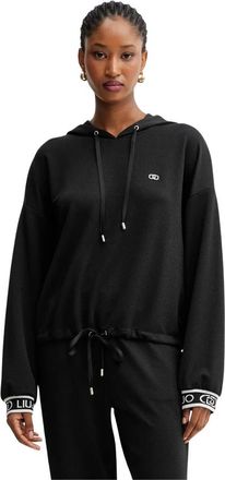 Liu Jo Mujer, Sudaderas, Negro, Talla: S