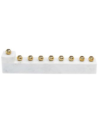 Godinger L-Shaped Marble Menorah