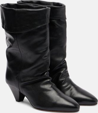 Isabel Marant Dalby 55 leather ankle boots