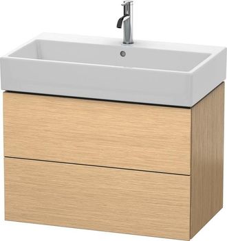Duravit Duravit - Mueble Bajo Encimera L-cube, De Pared, 2 Cajones, 78,4 X