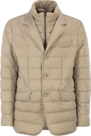 Herno op maat gemaakt jack van nylon microvezel