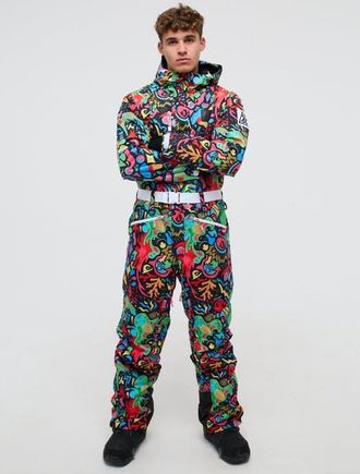 OOSC Stairway to Heaven Ski Suit - Mens in Multi-Colour at Nordstrom, Size X-Small
