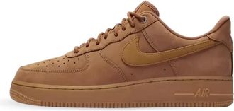 Nike Air Force 1 Low Flax Wheat - Heren - Skateschoenen - Bruin - 44 1/2 EU - Leer - Fitness