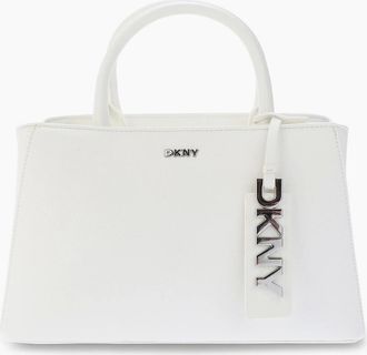 DKNY Womens Azalea Satchet - White - Size: ONE size