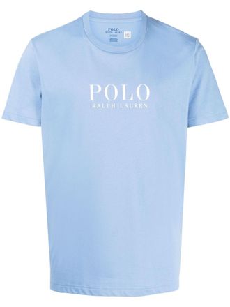 Polo Ralph Lauren logo-print cotton T-shirt - Blue