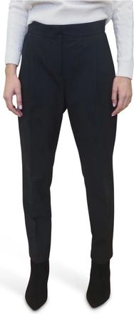 Marella High-waist Slim Broeken - Dames - Slim Fit Broeken - Zwart - M - Polyester - Broeken