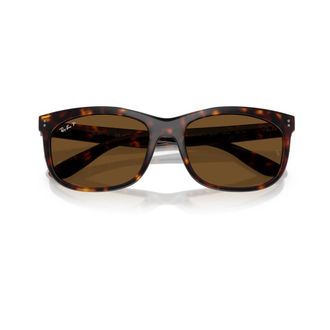 Ray-Ban Balorette Zonnebril - unisex - Zonnebrillen - Bruin - 57 MM - Accessoires