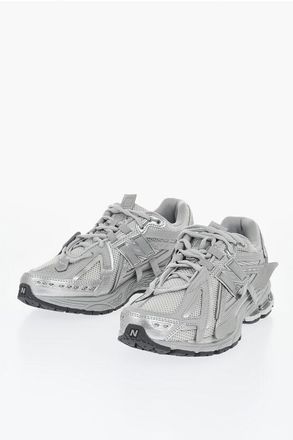 New Balance Fabric and Lam&eacute; Leather Sneakers 1906 size 43